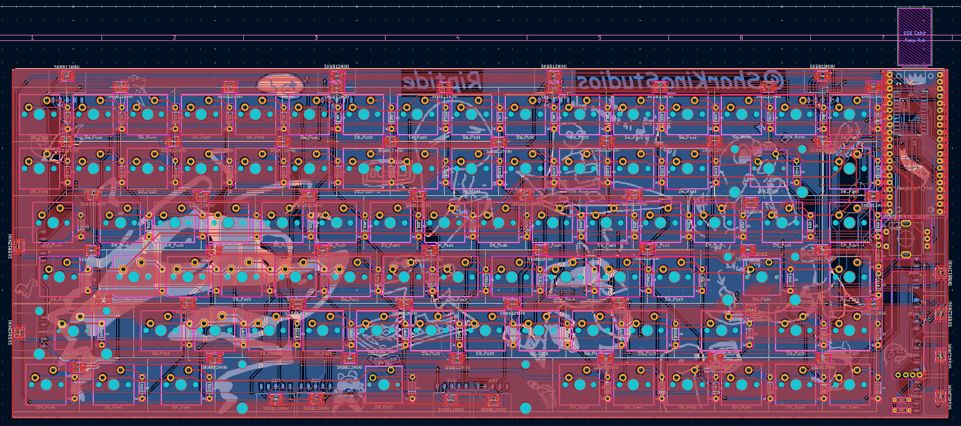PCB editor view back